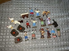 Safari Ltd Western Cowboys Indians Animals Figures People Lot