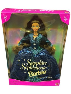 Sapphire Sophisticate Barbie Doll Brunette Special Edition 1997