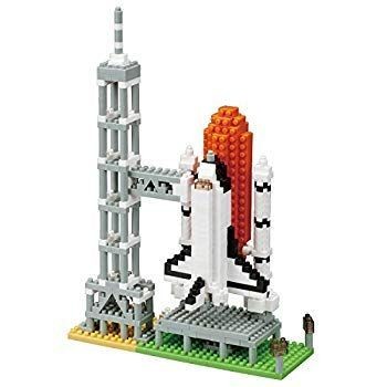 [Used] Nanoblock Space Shuttle Launch Pad NBH_131 ggw725x