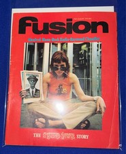 vintage Aug 1972 Fusion MAGAZINE Manfred Mann/Rolling Stone Story BAGGED&BOARDED