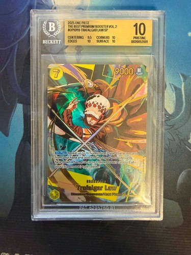 Trafalgar Law (SP Card) graded BGS 10 for sale on eBay