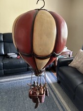 Hot Air Balloon Hanging Sculpture MCM Decor F...