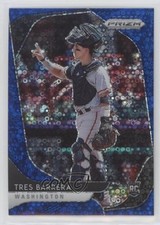 2020 Panini Prizm Tier III Quick Pitch Blue Donut Circle /199 Tres Barrera 0o6v