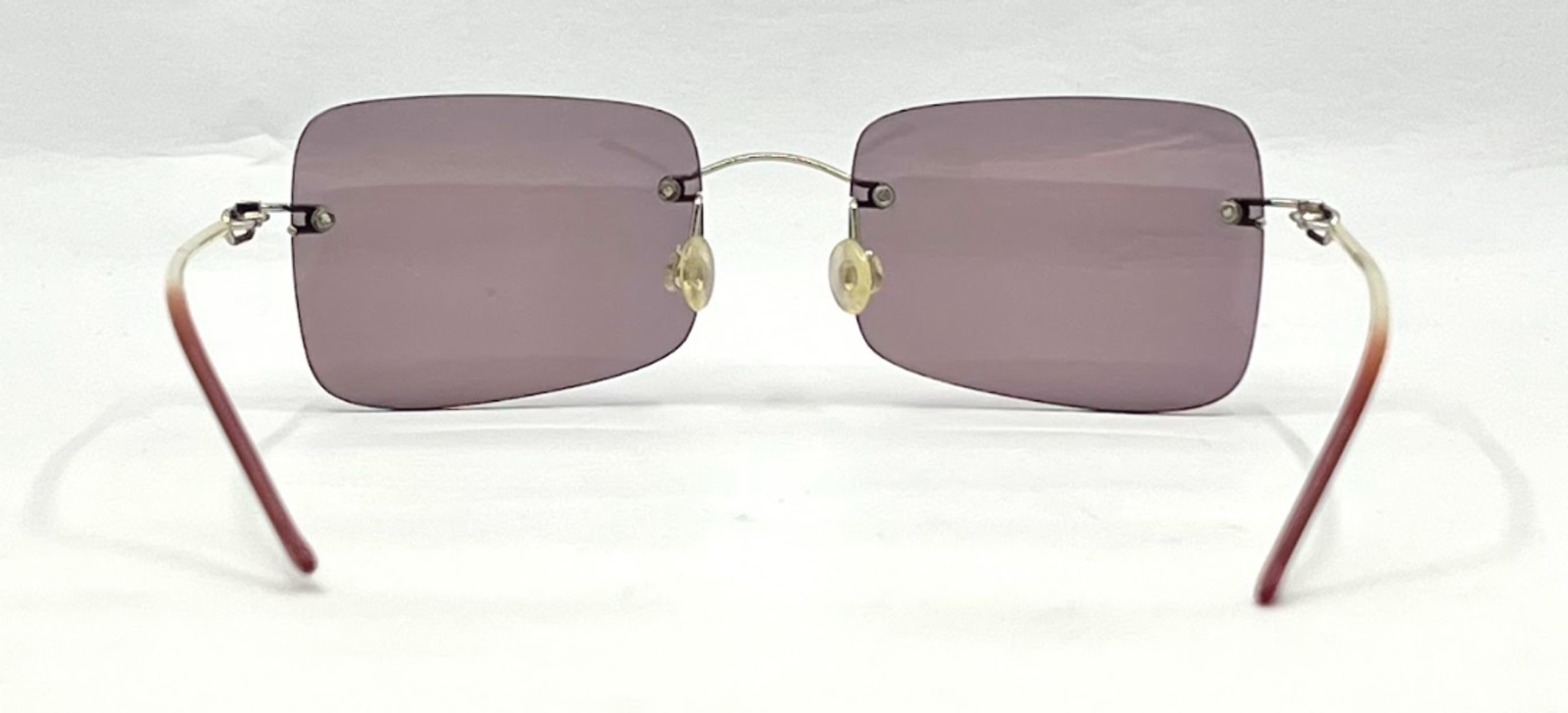 DESIGN HACKER Rimless Sunglasses–Solid Soft Pink/… - image 10