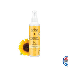 Babo Botanicals Swim Sport Mineral Sunscreen Spray Spf 30 - Natural Zinc Oxide