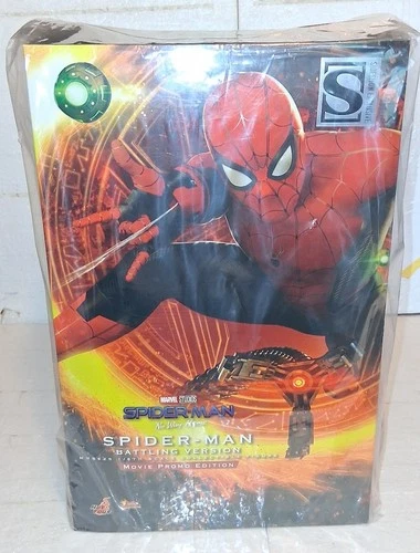 Hot Toys Spiderman No Way Home 2022 versión de batalla mms625 1/6 sellado de fábrica