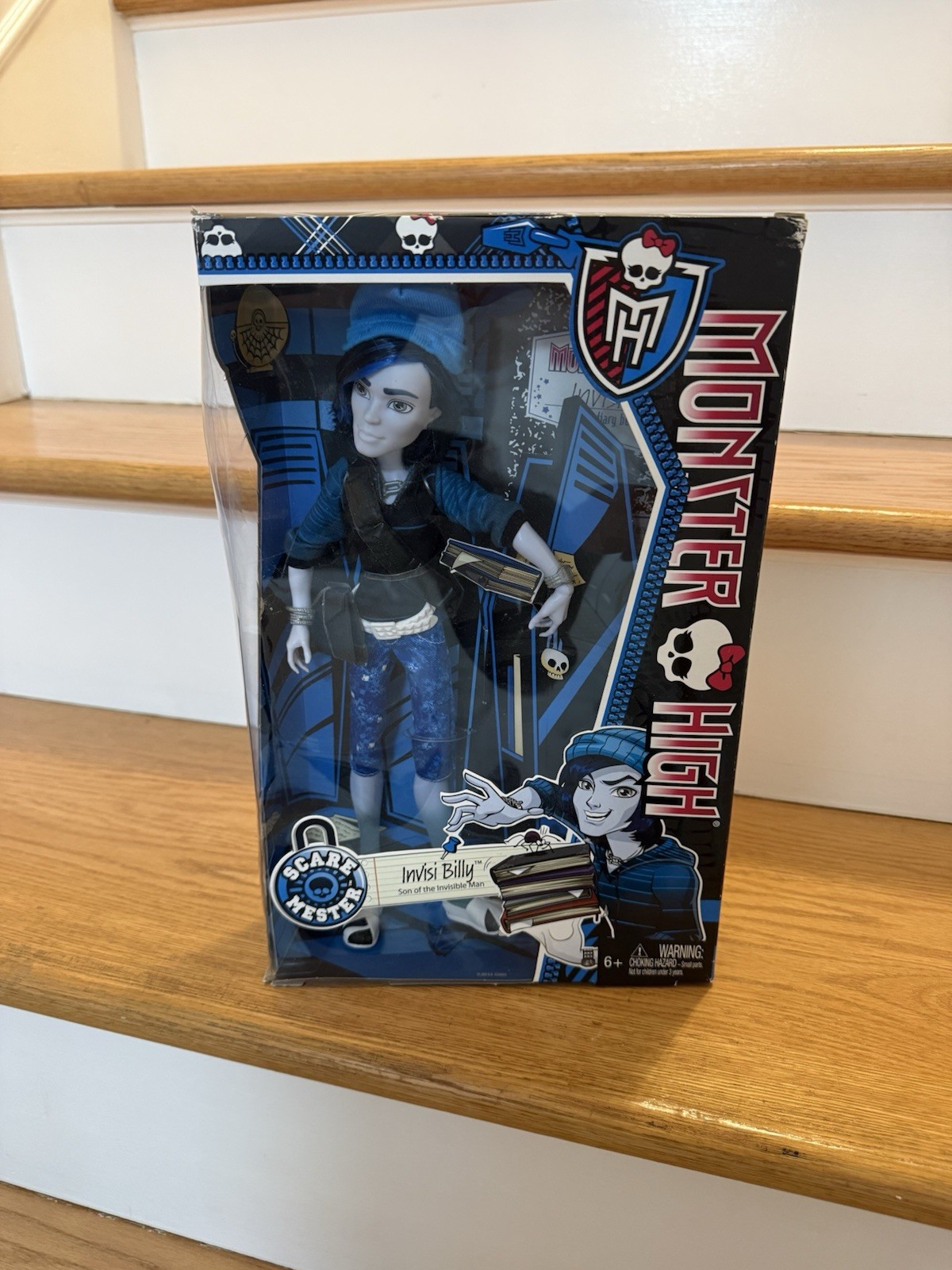 Monster High New Scaremester Invisi Billy Doll RARE HTF 2013