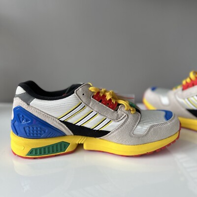 Adidas ZX 8000 LEGO Men Size US10 limited edition shoes FZ3482