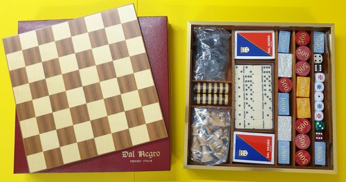 GRAN PARADISO SCATOLA GIOCHI DA TAVOLO PRESTIGIOSI UNICI NEL GENERE DAL NEGRO - Imagen 4 de 6