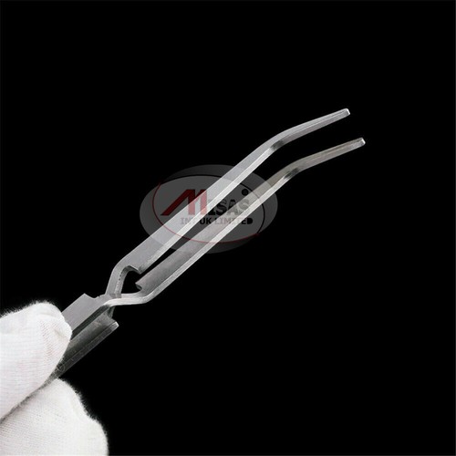 Stainless Steel Nail Shaping Tweezer Clip Reverse Action Manicure Tool UK - Picture 3 of 3