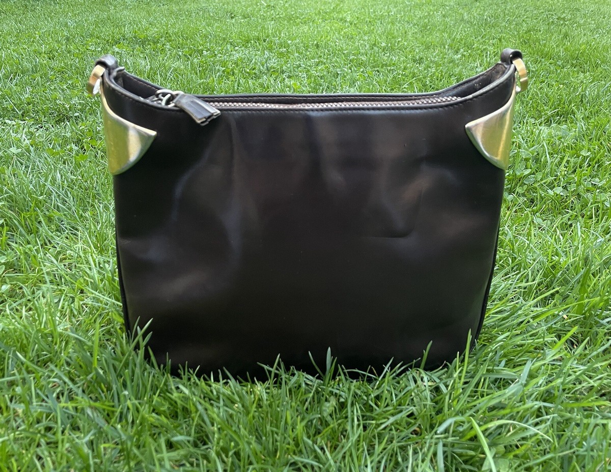 Vintage GUCCI Leather 70's Shoulder Bag Model N 36283 Brown