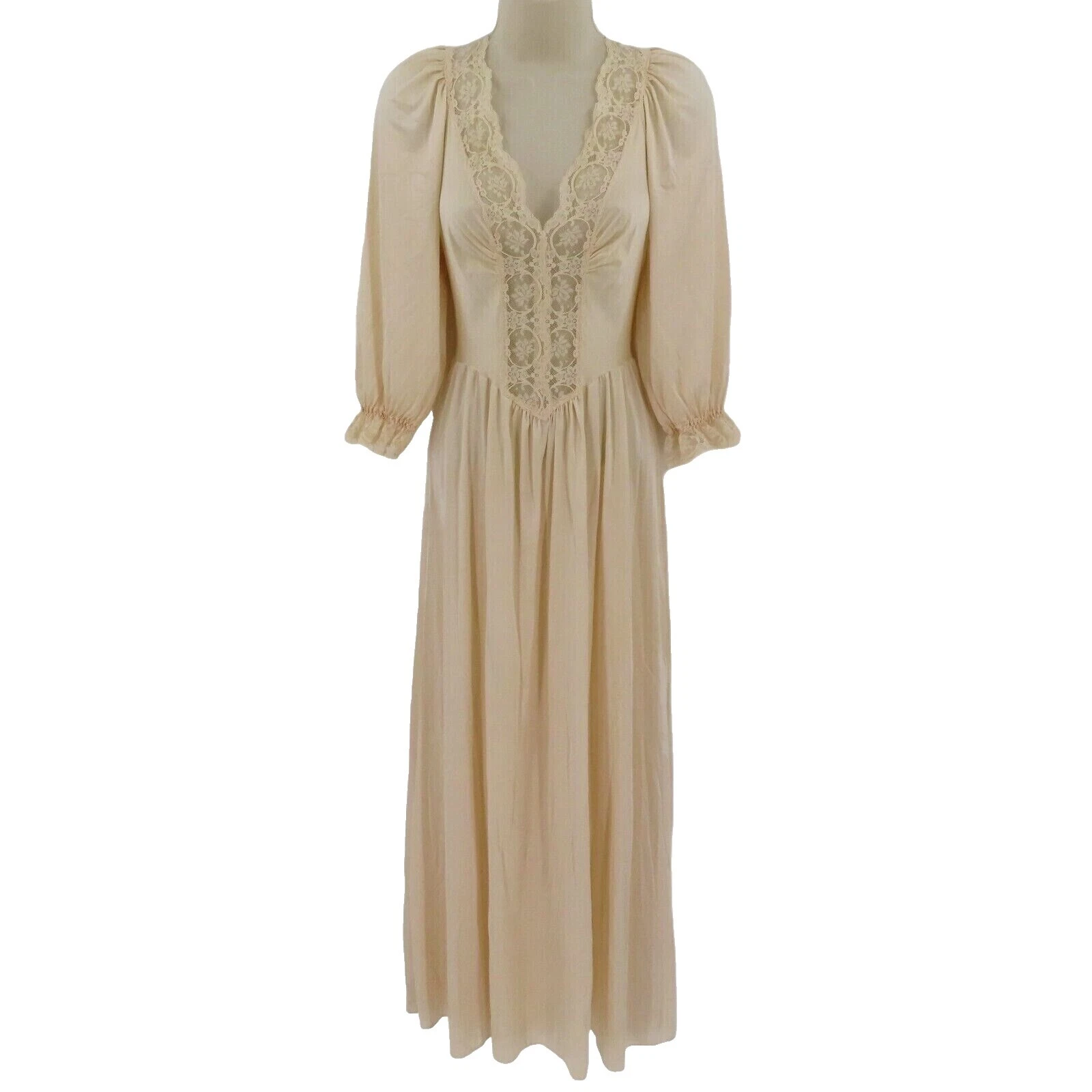 Roupas Vintage Vitoriano Olga de Nylon para mulheres