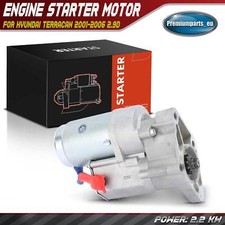 Starter Motor for Hyundai Terracan HP 2001-2006 2.9 CRDi 36100-4X210 36100-4X211