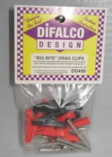 NEW (3 PAIR)  DIFALCO BIG BITE DRAG CLIPS (#DD450)