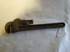  Vintage Ridgid 10" Pipe Wrench Made in USA
