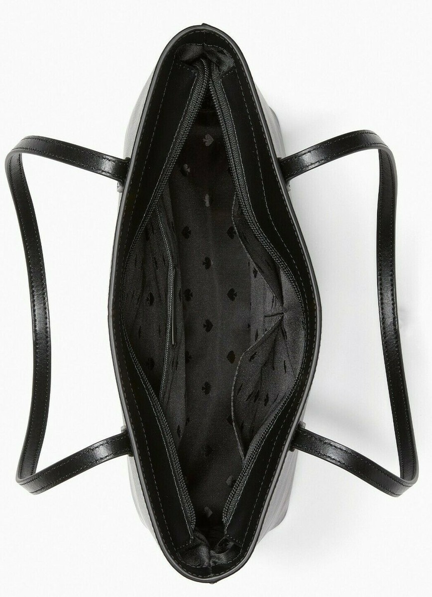 NWB Kate Spade Jana Black Leather Large Tote K8150 Purse $359