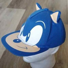 Sega Sonic the Hedgehog Youth Snapback Blue Cap Hat