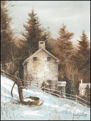 Art Print, Framed or Plaque by John Rossini - Amongst the Trees - JR118-R