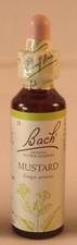 Image of Bach Flower Remedies, Mustard 20ml. BBE 05/2027