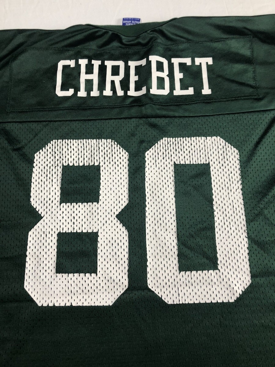 Wayne Chrebet #80 New York Jets Rookie Champion Jersey 90s
