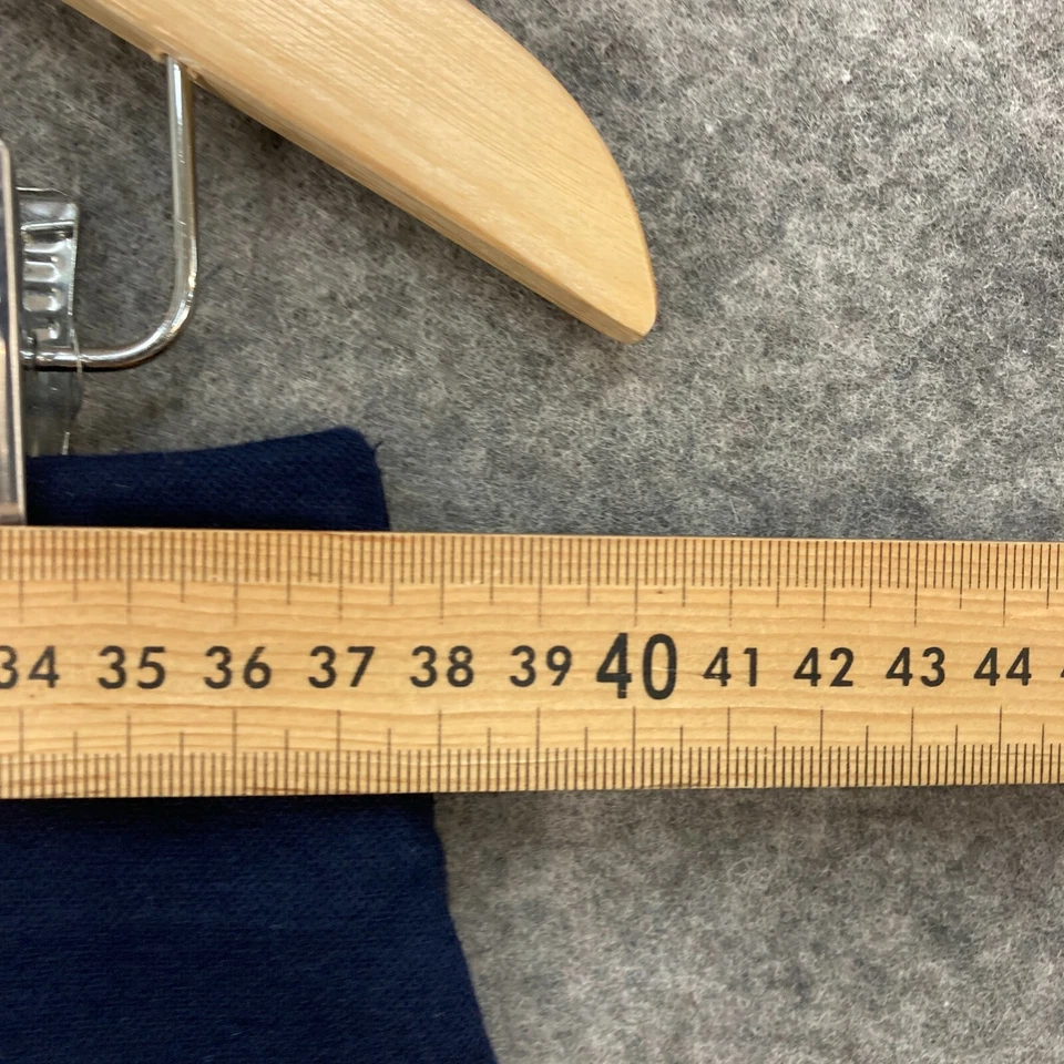 Falda mujer French Connection talla M mediana azul cintura elástica lunares 30731 Foto 4 de 4