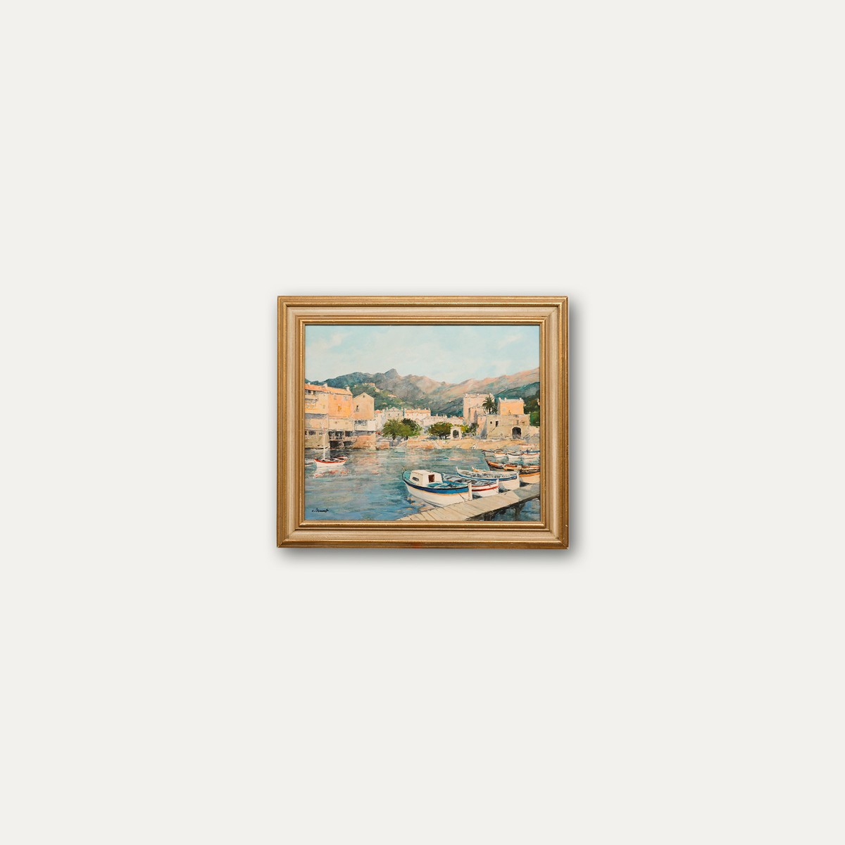 Claude Joussetの油絵 Claude Joussetの油絵