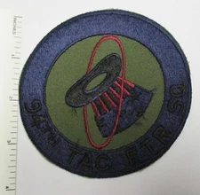 US AIR FORCE 94th TAC FIGHTER SQUADRON PATCH Subdued Original Vintage USAF