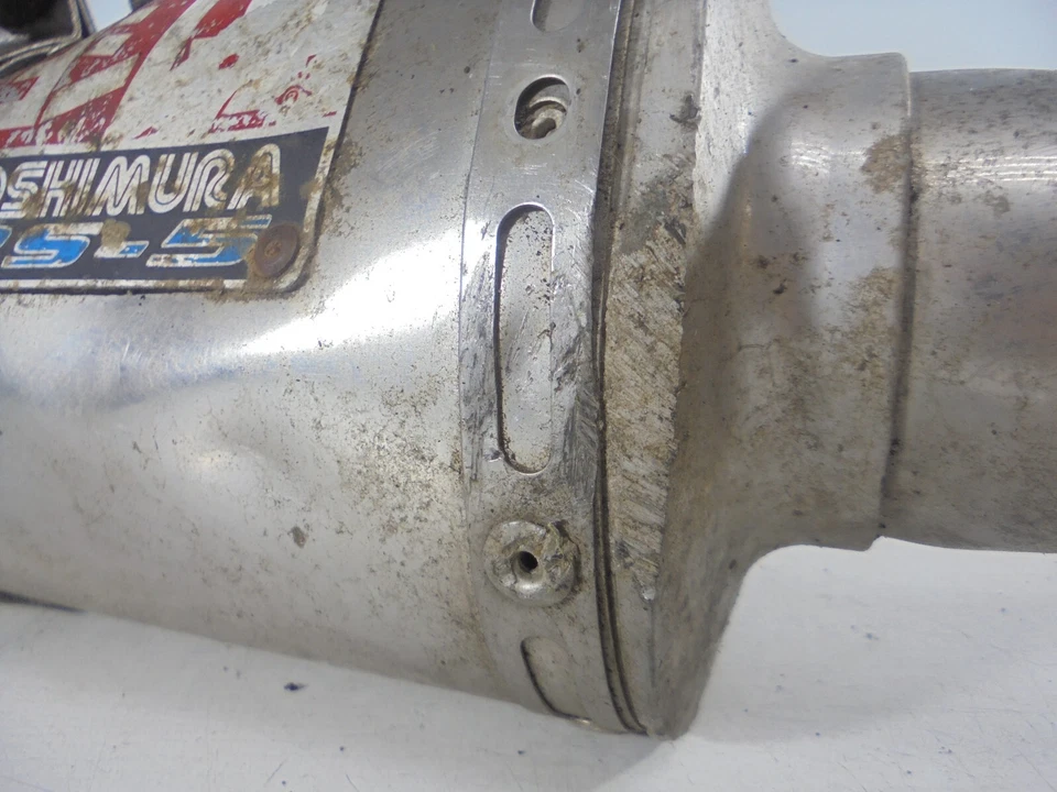 Tubo silenciador de escape Yamaha YZF-R6 YZF R6 YOSHIMURA 1999-2002 PARA REPUESTOS Foto 4 de 4