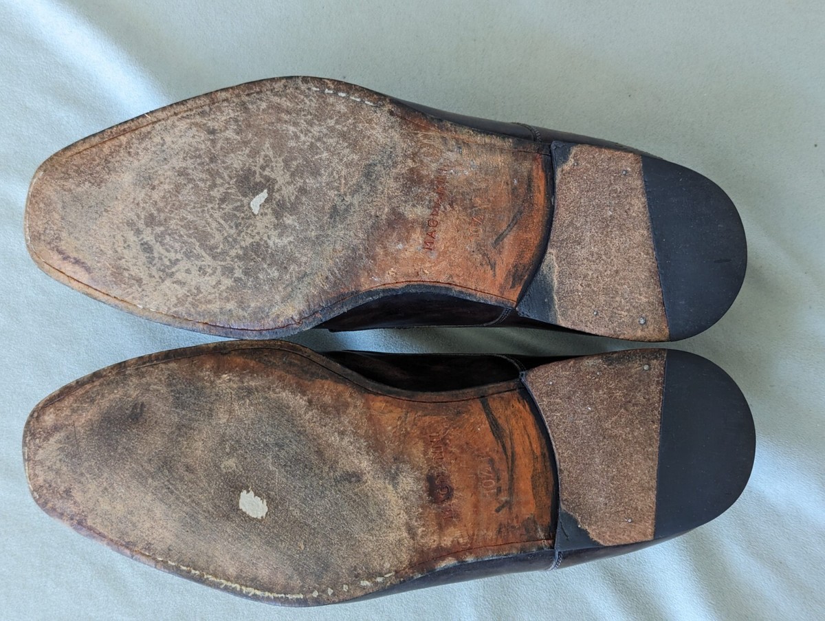 Magnanni Marco Cuero Single Monk Strap Gray Mens Dress Sz  display picture 2