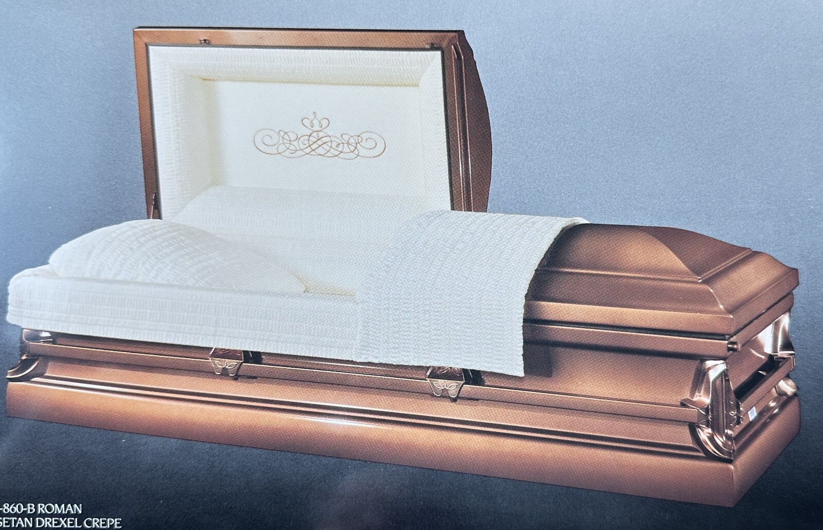 Batesville Casket Salesman Photo  Roman Rosetan  Print Ad Oddity