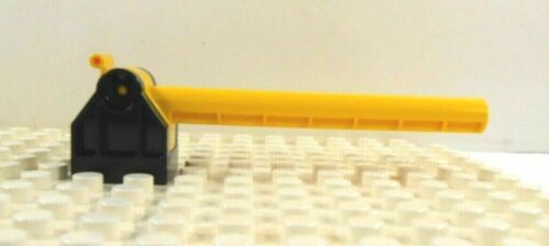 Lego Duplo Item Train Car Crossing Barrier yellow/black