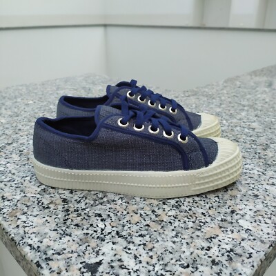 YMC x Novesta Star Master Gr. 38 blau Canvas Sneaker Made in EU