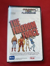 The Freedom Force Betamax 1978 Rare Prism Clam Beta Not VHS Animation