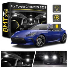 9x Interior LED Light Bulbs Reverse Trunk For Toyota GR86 2022-2023 Subaru BRZ