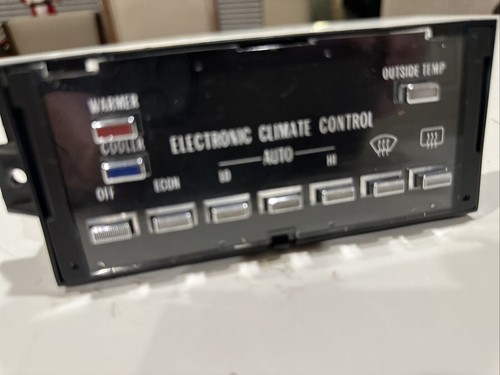1982-1985 Cadillac Deville Fleetwood Seville Climate Control-16016886 - Picture 4 of 7