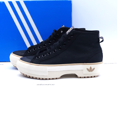 Size 8 Women's adidas Originals Nizza Trek Leopard Platform