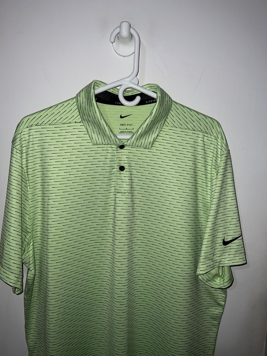 EUC Mens Nike Golf Dri-FIT short sleeve Polo Shirt Neon EUC Mens Nike Golf Dri-FIT short sleeve Polo Shirt Neon