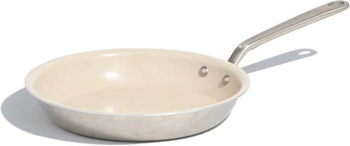Cookware - 10" Nonstick Ceramic Frying Pan - 5 Ply Stainless Clad - Professional