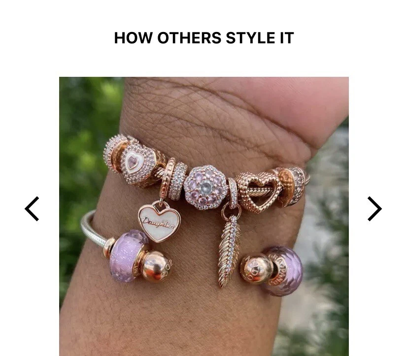 NWT 626 PANDORA  on the  Brown leather  Bracelet &  7 prices  of charm - Image 3 of 4