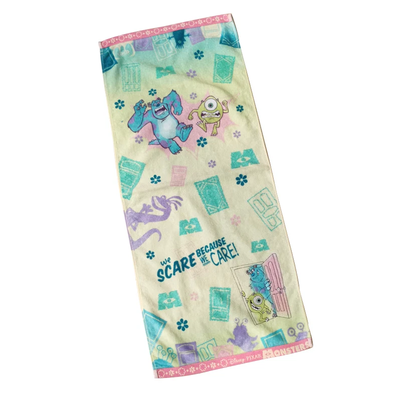 Toalla de baño facial de algodón Sully Mike 80*34 cm Disney para niños/adultos Monsters Inc Foto 3 de 3