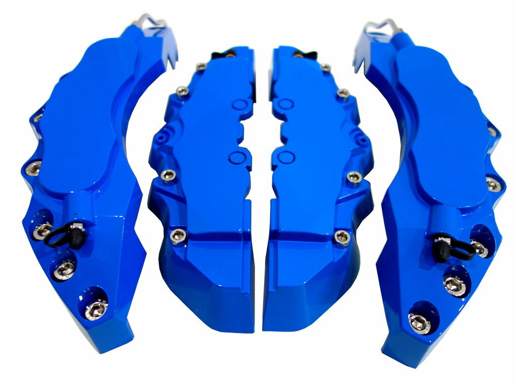 Light Blue Extra Thick ABS Brake Caliper Covers Car Disc Kit Front Rear
