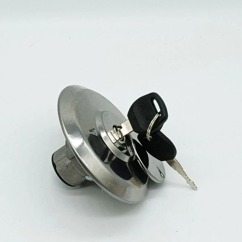 Fuel Gas Tank Cap cover With Key For Honda CB1000C 1983 - Image 3 of 4