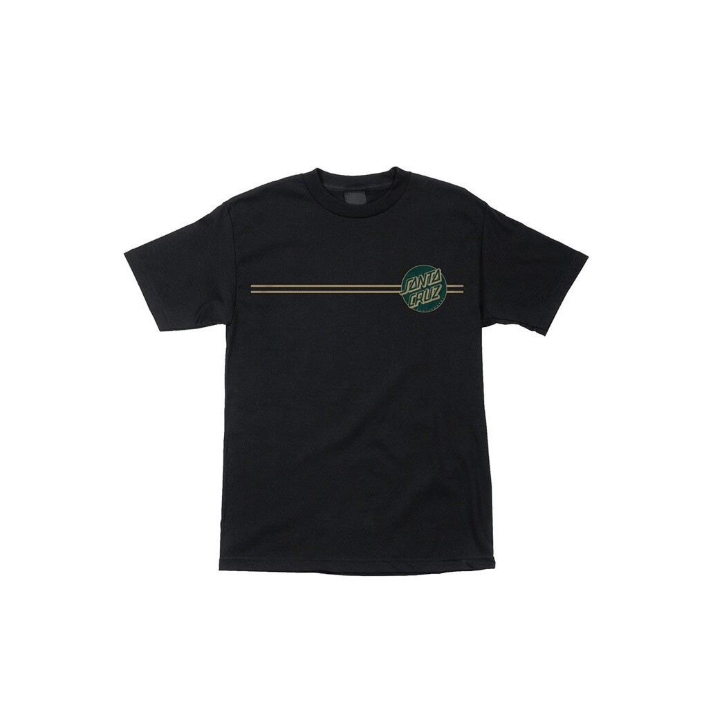 ALTRA T shirt uomo Santa Cruz ALTRI PUNTI verde foresta nera stampa grafica S S regular