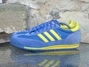adidas sl 72 yellow blue