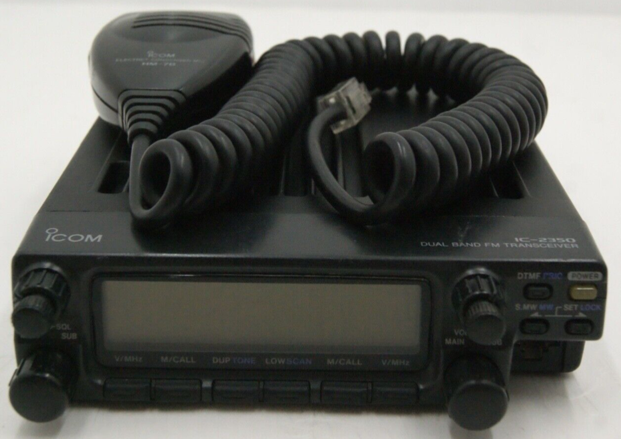 ICOM IC-2350JデュアルバンドFMトランシーバー ジャンク扱い ICOM IC-2350JデュアルバンドFMトランシーバー ジャンク扱い ICOM IC