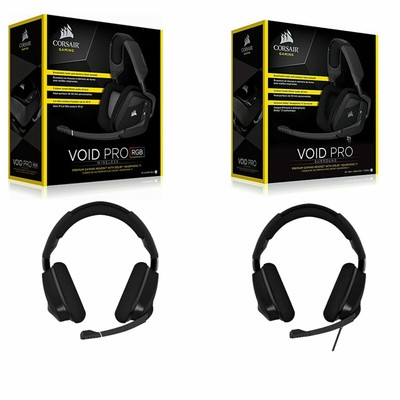 Corsair VOID PRO RGB Cuffie da Gioco x PC CA-9011156-EU/CA-9011152-EU SENZA  FILO | eBay