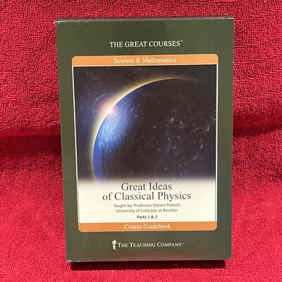 The Great Courses: The Great Ideas of Classical Physics (DVD/Guidebook) NEW