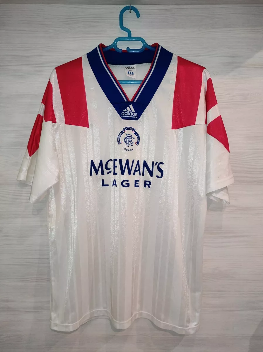 Vintage Adidas Rangers 1992/93 Away Soccer Jersey (M/L) – 2D Soccer