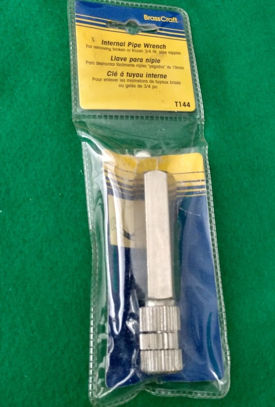 BrassCraft Internal Pipe Wrench 3/4" T144