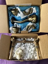 NEW Vintage Phylrich SWAN Two Handle Shower Set - K3123